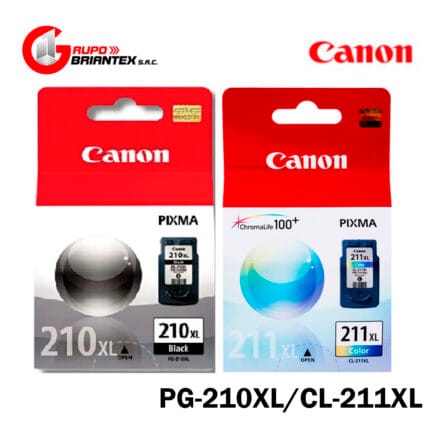 kit tinta canon 210xl y 211xl original MP240, MP250, MP480, MP490