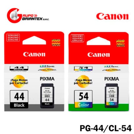 kit tinta canon 44 y 54 original E401/E402