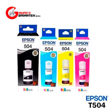 kit tinta epson 504 original L4150/L4160/L6161/L6171/L6191