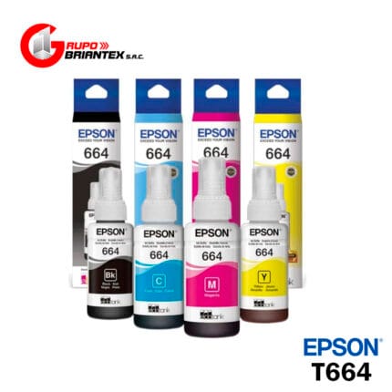 kit tinta epson 664 original L120, L200, L210, L220, L300