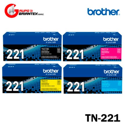 kit toner tn-221 original HL-3140CW/ HL-3170CDW/ MFC-9130CW/ MFC-9330CDW/ MFC-9340CDW.