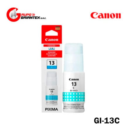 tinta canon 13 cyan original G510/G610