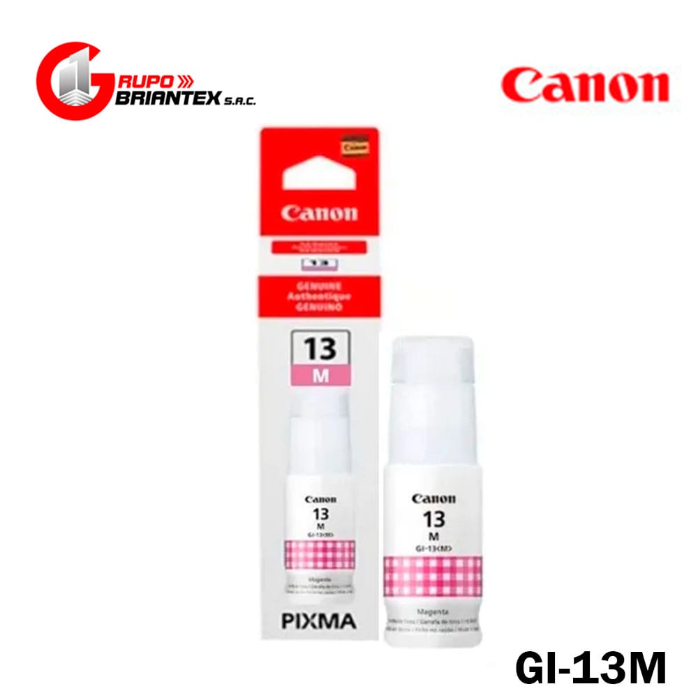 tinta canon 13 magenta tinta canon 13 magenta original G510/G610