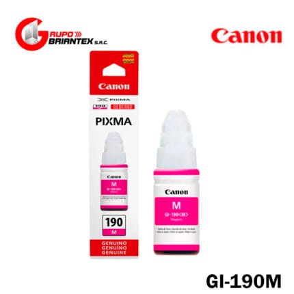 tinta canon gi-190 magenta original G1100, G3100, G4100