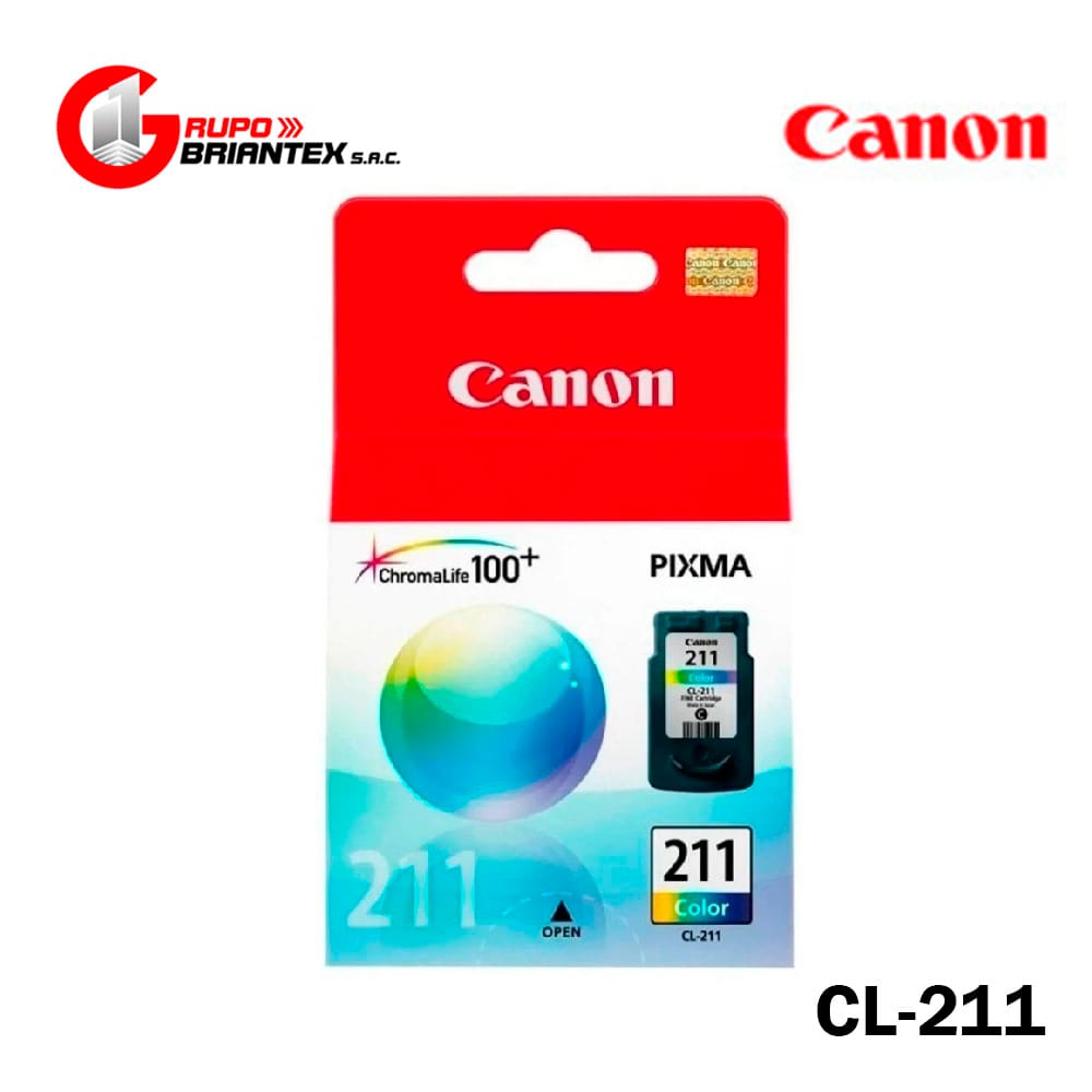 tinta canon 211 color tinta canon 211 color original MP240, MP250, MP480, MP490
