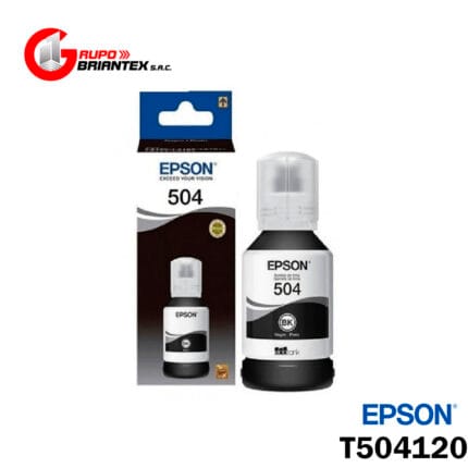 tinta epson T504120 negro original L4150, L4160, L4260, L6171, L6270