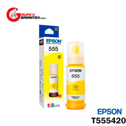 tinta epson T555420 yellow original L8160/L8180