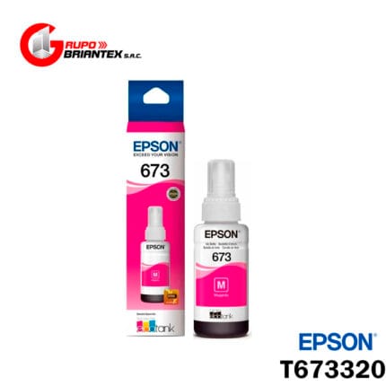 tinta epson t673320 magenta original L800, L805, L850, L1800