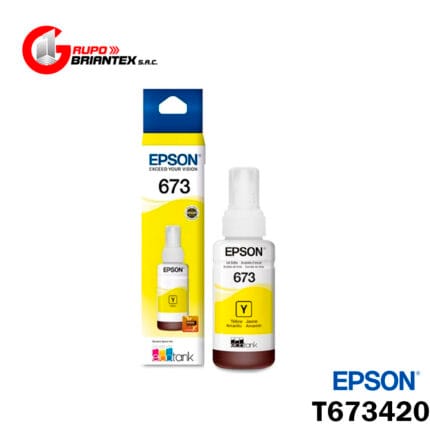 tinta epson t673420 yellow original L800, L805, L850, L1800