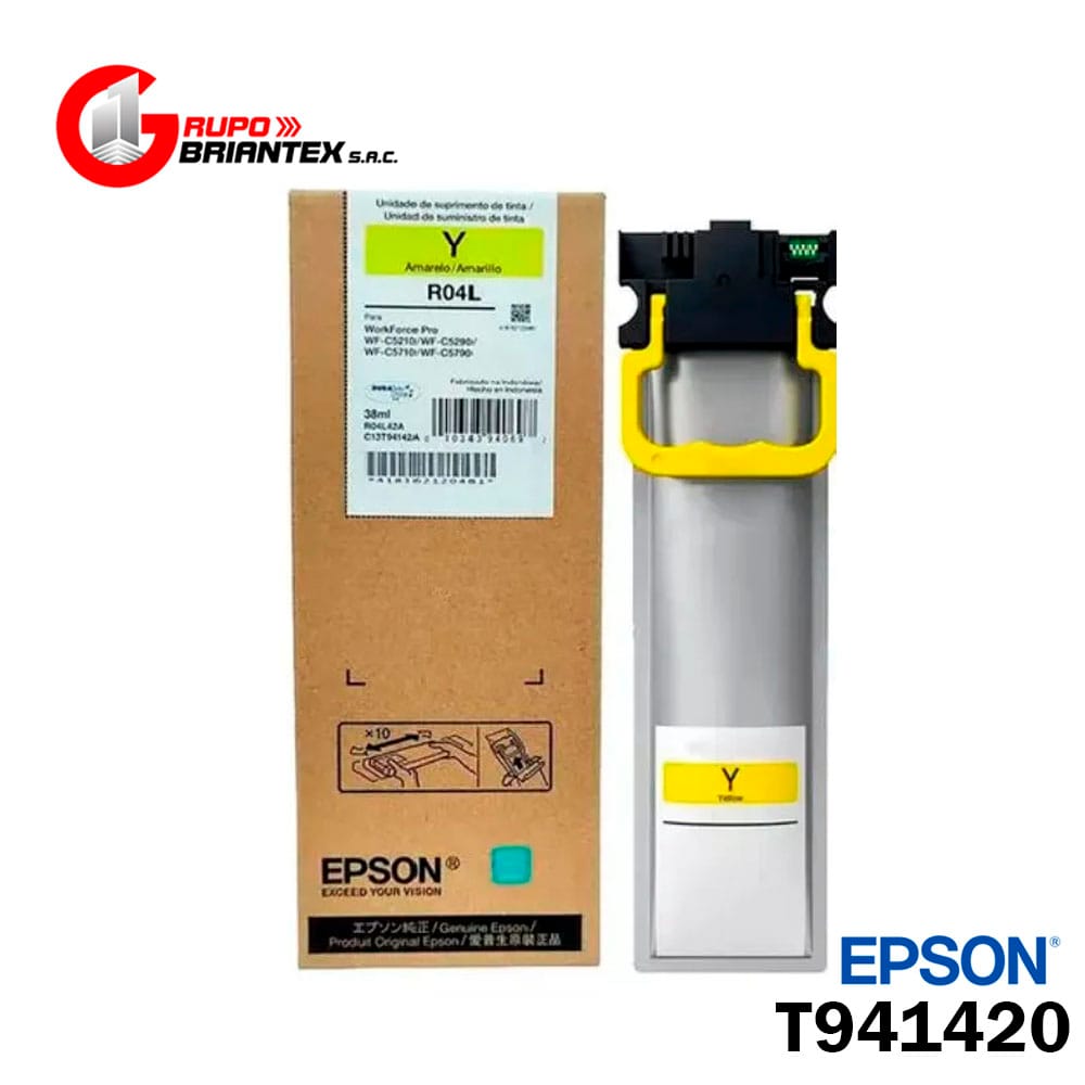 tinta epson 941 yellow tinta epson 941 yellow original Pro WF-C5790, Pro WF-C5210