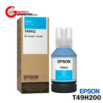 tinta epson t49h cyan original SC-T3100X/SC-T3100x
