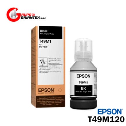 tinta epson t49m negro original F570,F571