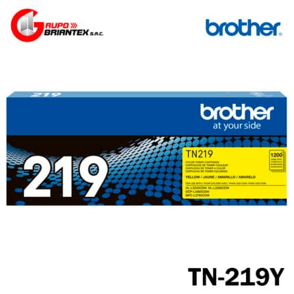 toner brother tn-219 yellow original Brother HL-L3280CDW, HL-L3240Cdw, DCP-L3560CDW, MFC-L3760CDW
