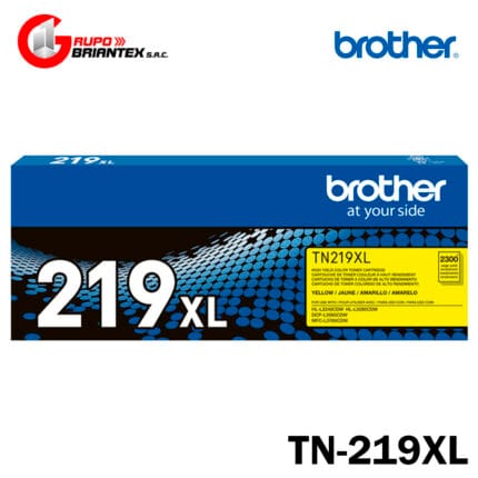 toner brother tn-219xl yellow original Brother HL-L3280CDW, HL-L3240Cdw, DCP-L3560CDW, MFC-L3760CDW