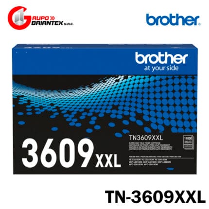 toner brother tn-3609xxl negro original DCP-L5510DN, DCP-L5660DN, MFC-L5915DW, MFC-L6915DW, HL-L5210DN, HL-L6415DW