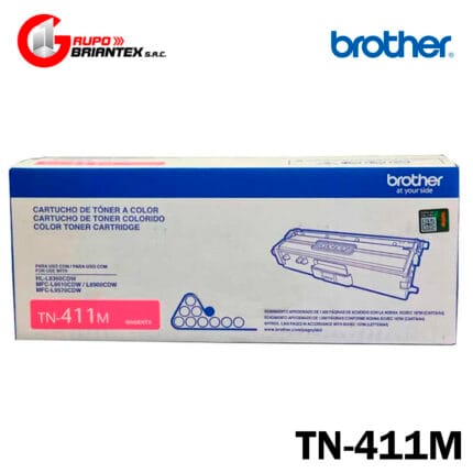 toner brother tn-411 magenta original HL-L8360CDW, MFC-L8610CDW, MFC-L8900CDW, MFC-L9570CDW