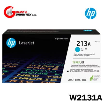 toner hp 213a cyan original LaserJet Enterprise 5700, 5800, 6700, 6701, 6800, 6801, X55745, X57945, X58045, X654, X677. HP LaserJet Enterprise Flow 6800, X58045