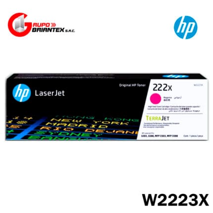 toner hp 222x magenta original hp LaserJet Pro 3201/3204/3288/3303/3388