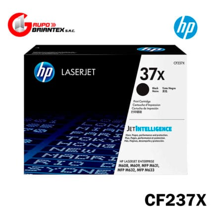 toner hp 37x negro original LaserJet Enterprise Mfp M631/M632/M633/M608/M609 Series