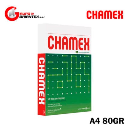 papel bond chamex 80gr a4