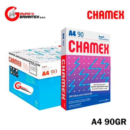 papel bond chamex 90gr caja