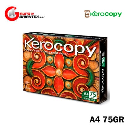 papel bond kerocopy 75gr a4