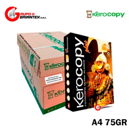 papel bond kerocopy 75gr caja