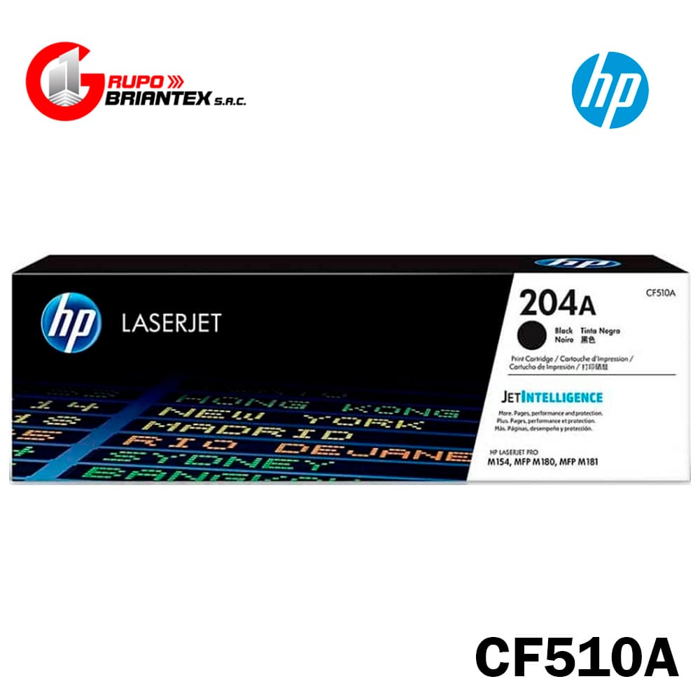 toner hp 204a negro toner hp 204a negro original Hp Color LaserJet M154/M180