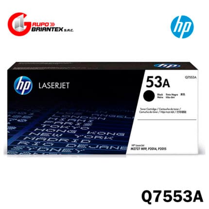 toner hp 53a negro original Hp LaserJet 2010/2014/2015/M2525/M2727
