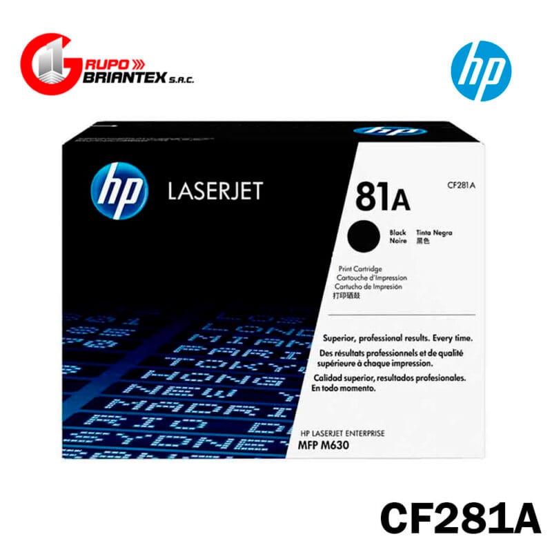 toner hp 81a negro riginal Hp Laserjet M360/M630