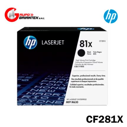 toner hp 81x negro original Hp Laserjet M360/M630