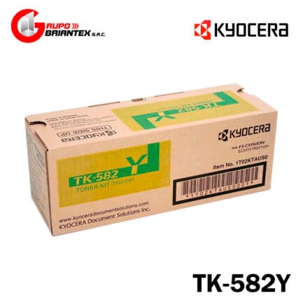 toner kyocera tk-582y yellow original fs-c5150dn