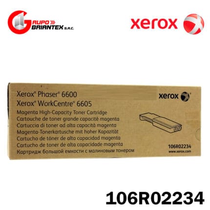 toner xerox 106r02234 magenta original Phaser 6600, Workcentre 6605