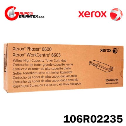toner xerox 106r02235 yellow original Phaser 6600, Workcentre 6605