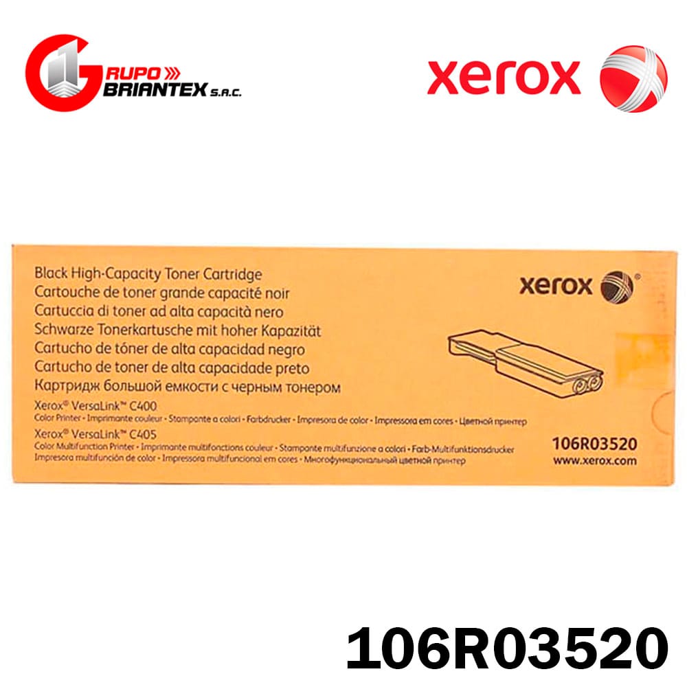 toner xerox 106r03520 negro toner xerox 106r03520 negro original Versalink c400/c405