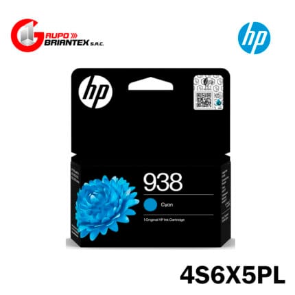 cartucho de tinta hp 938 cyan (4s6x5pl) ojp 9130 original
