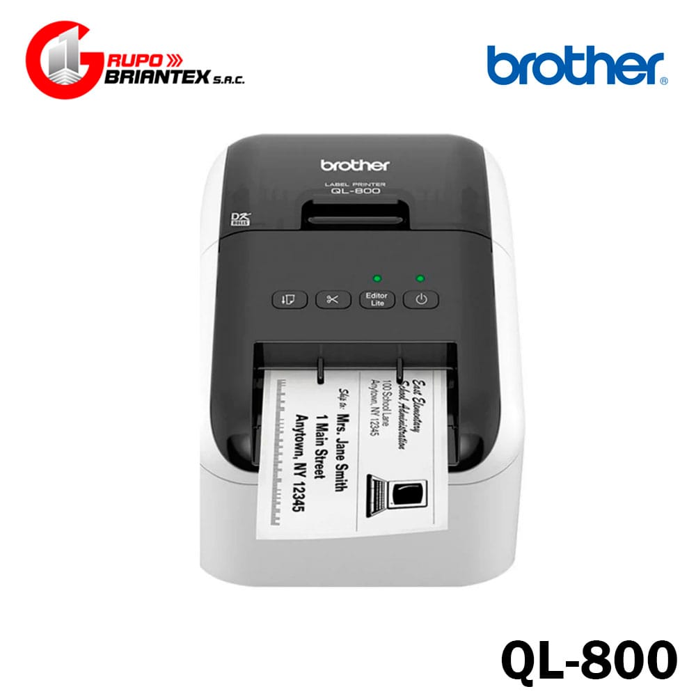 impresora brother etiquetadora ql-800 térmica impresora brother etiquetadora ql-800 térmica