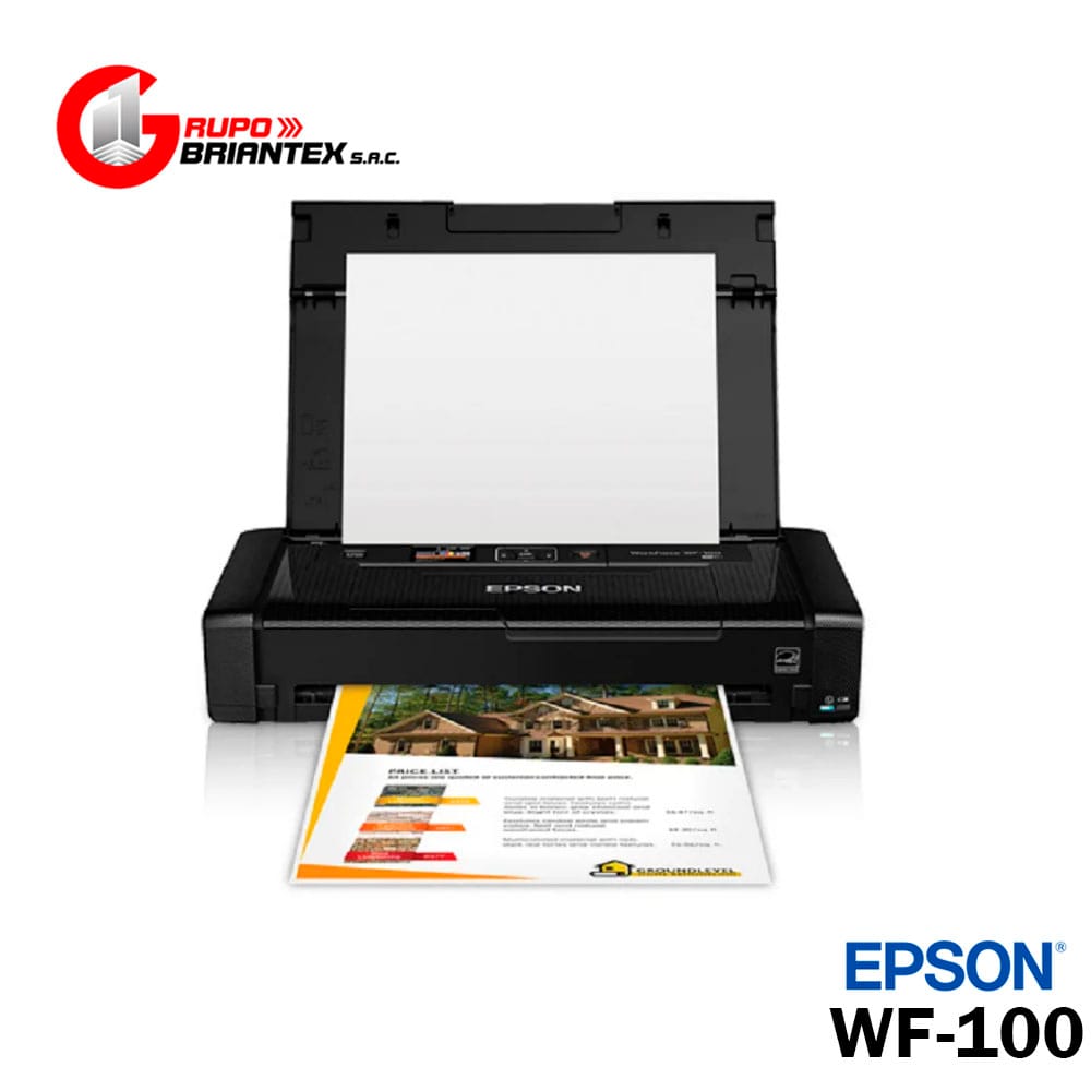 impresora epson workforce wf-100 portátil impresora epson workforce wf-100 portátil