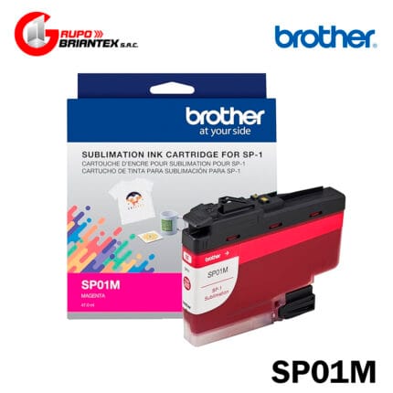 cartucho de tinta brother sp01m magenta original sp-1