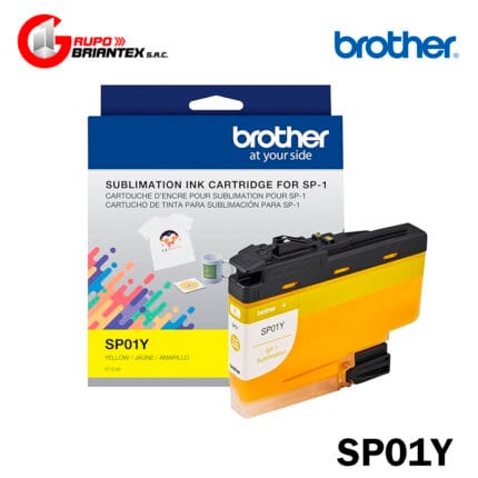 cartucho de tinta brother sp01y yellow original sp-1