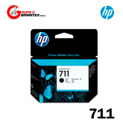 cartucho de tinta hp 711 negro 80ml