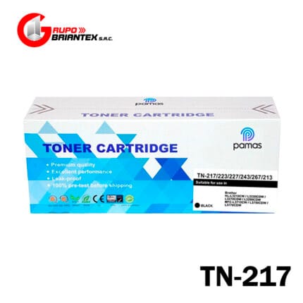 toner compatible brother tn-217 negro