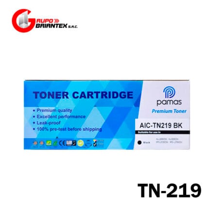 toner compatible brother tn-219 negro
