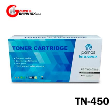 toner compatible brother tn-450 negro