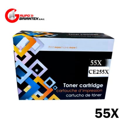 toner compatible hp 55x negro