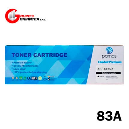toner compatible hp 83a negro