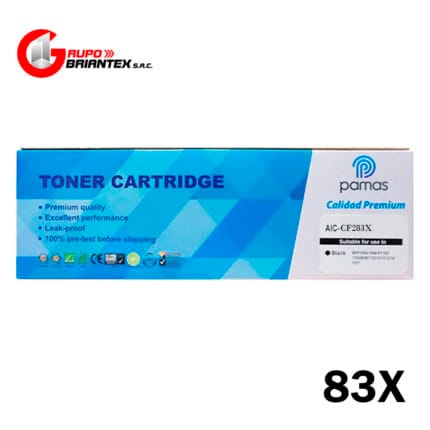 toner compatible hp 83x negro