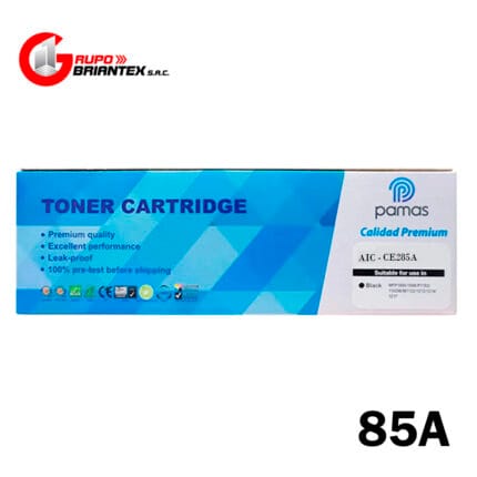 toner compatible hp 85a negro