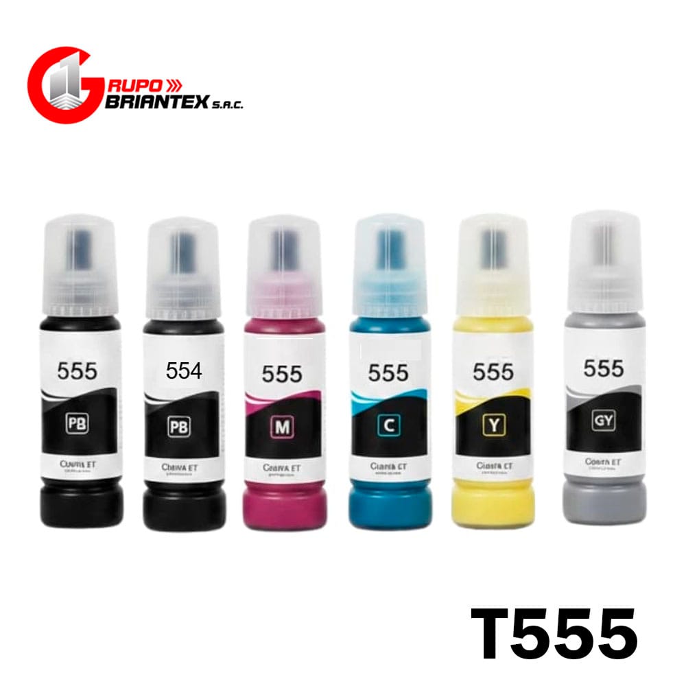 kit tinta compatible epson 555 kit tinta compatible epson 555