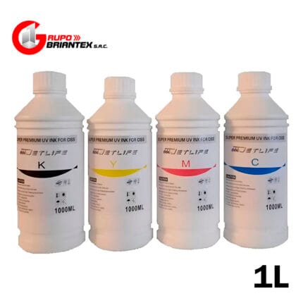 kit tinta compatible jetlife 1l